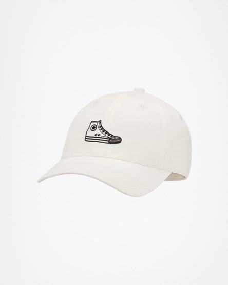 Women's Converse High-Top Sneaker Patch Baseball Hats Beige | AU 10396T